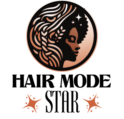 HAIR MODE STAR - coiffure Afro à Angers - Logo by L'Univers de Nuna